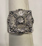 Sarda Sterling Silver Ring Size 9