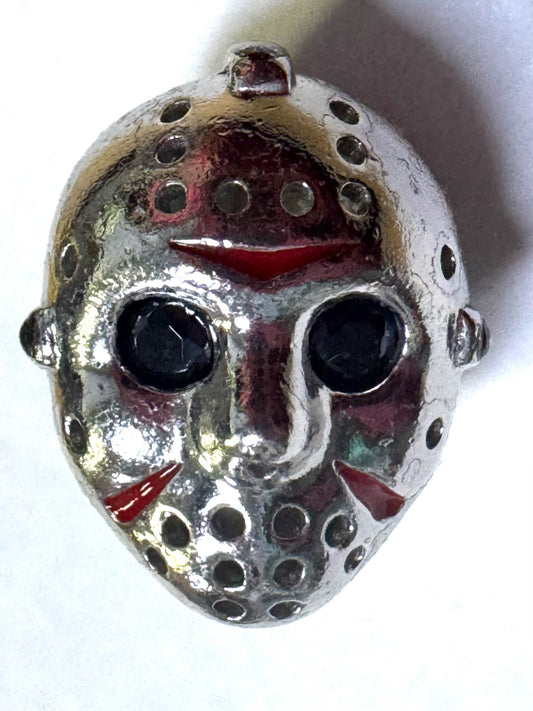 GNOCE Killer Jason Voorhees Mask Bracelet Charm - 925 Sterling