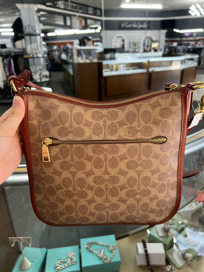 Designer NEW Coach Beige/Brown Crossbody