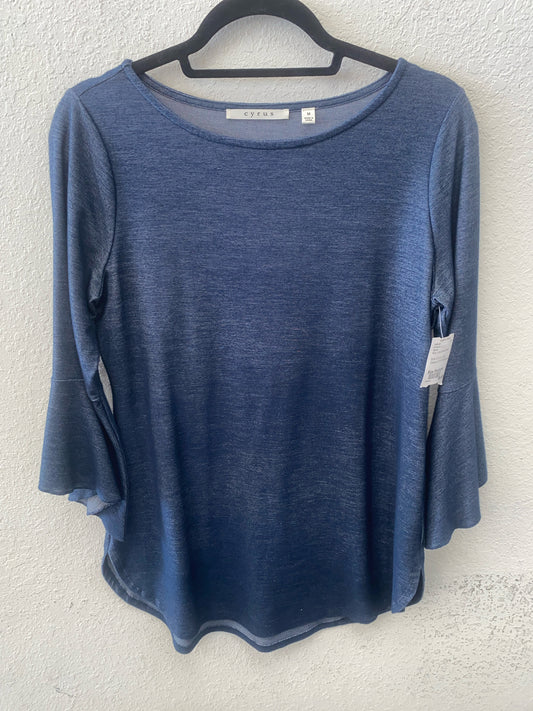 Blue Cyrus Long Sleeve Shirt Women's