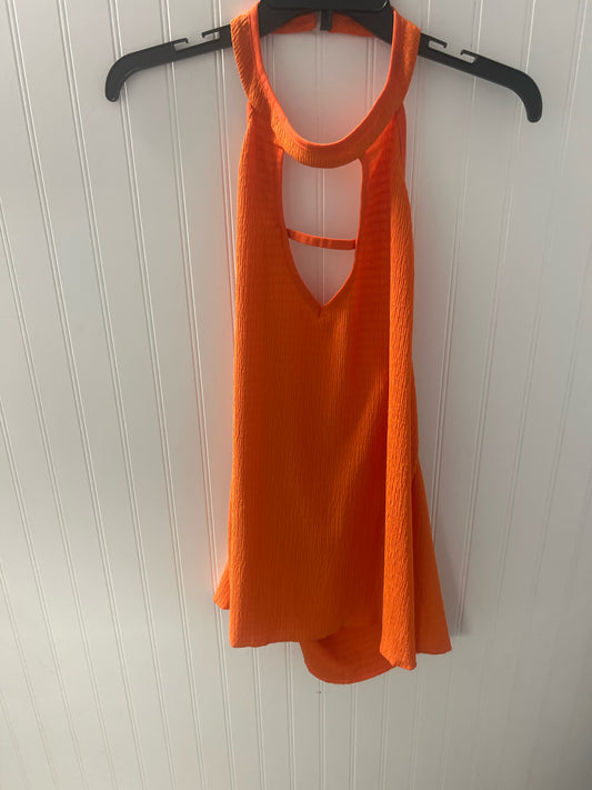 Orange Boture Sleeveless Women's