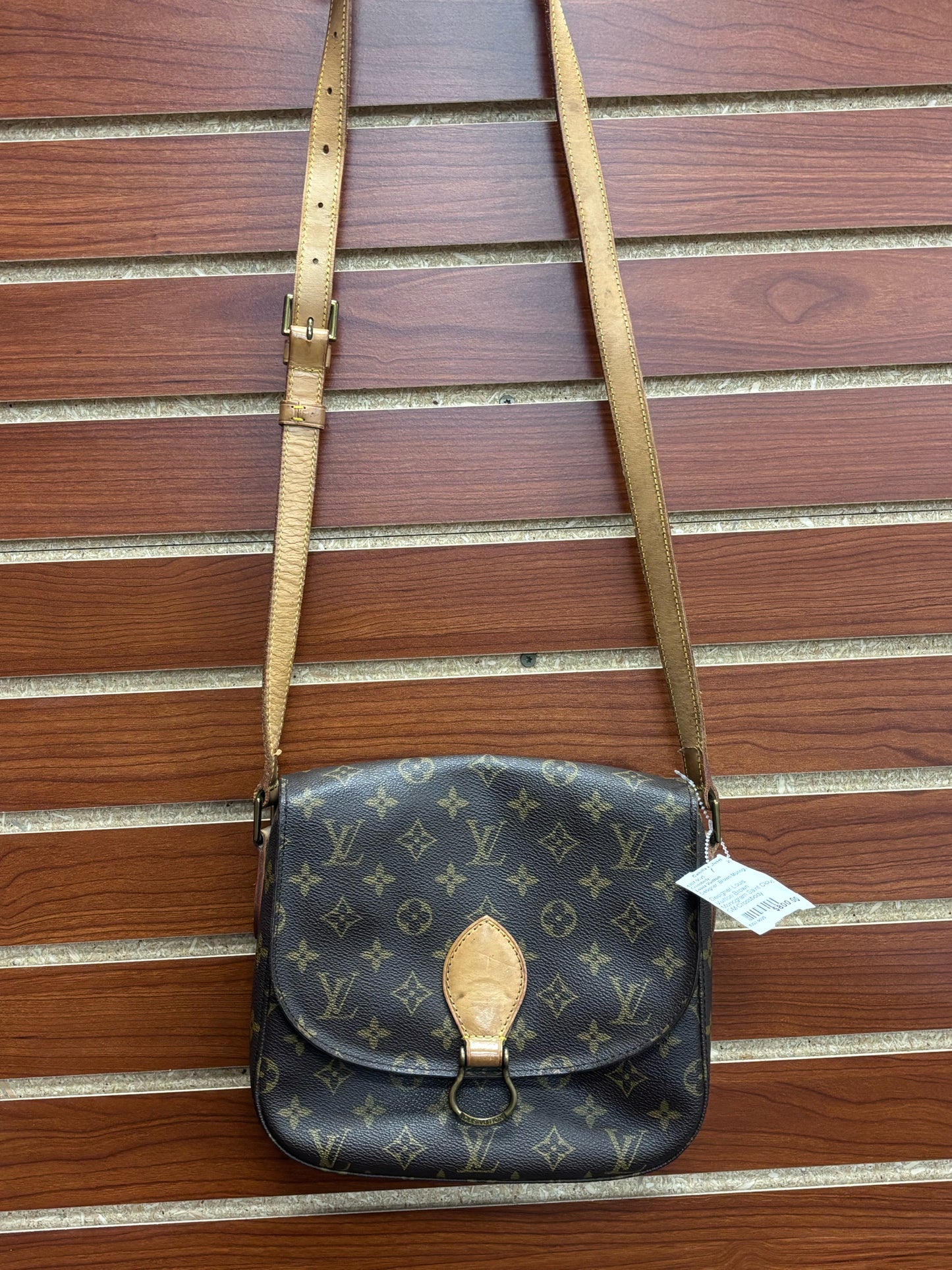 Designer Louis Vuitton Brown Monogram Crossbody