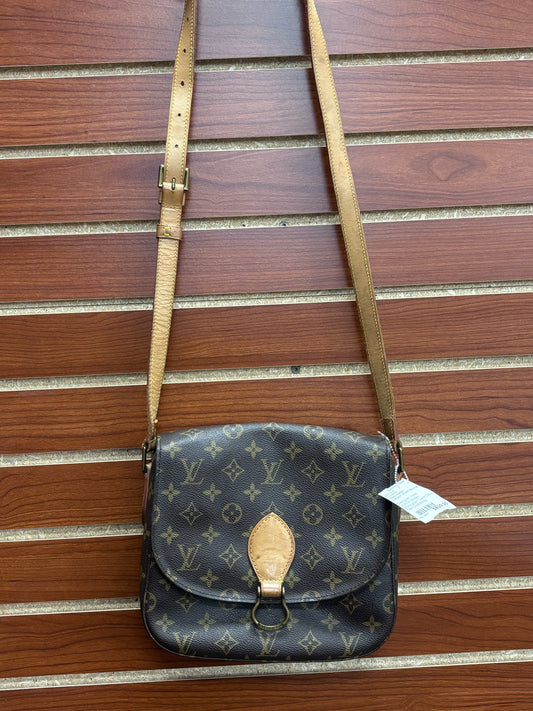 Designer Louis Vuitton Brown Monogram Crossbody