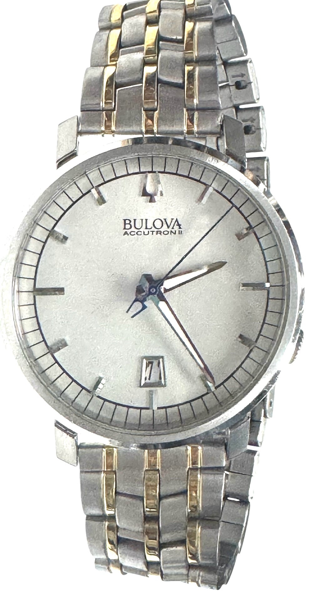 Bulova Accutron II Telluride Men's White Dial Quartz Watch 96B216