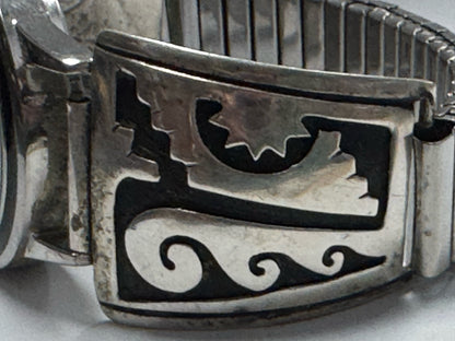 Tommie Thomas Charlie Charley TC Sterling Silver Watch Tips Geneva Watch New Bat