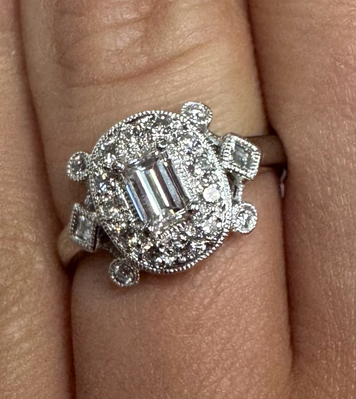 Platinum Diamond Ring