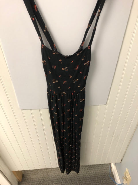Black Floral Madewell BOUTIQUE Jumpsuit Women's