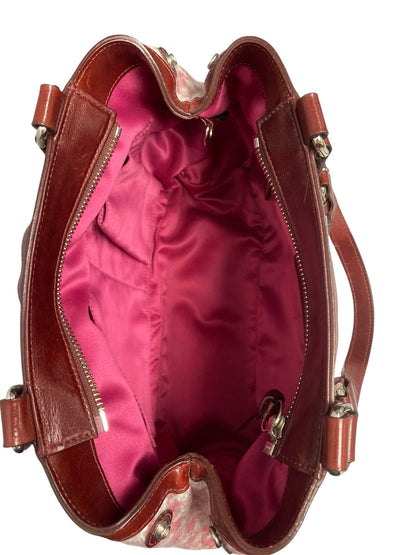 Designer Coach Burgundy Handbag
