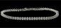 14kw 1 ct tw Natural Diamond Tennis 7"  Bracelet