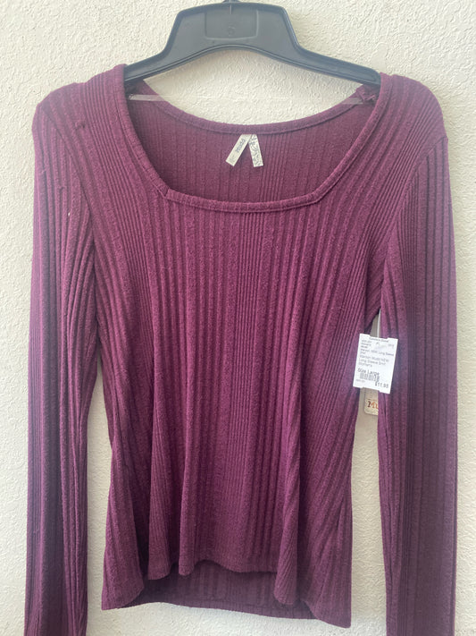 Maroon Mudd NEW Long Sleeve Shirt Women's