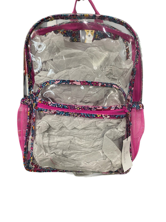 NEW Clear Vera Bradley Backpack