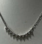 Sterling Silver CZ Necklace Pendant Chain New JTV