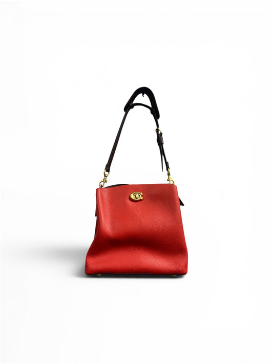 Designer Coach Red Handbag