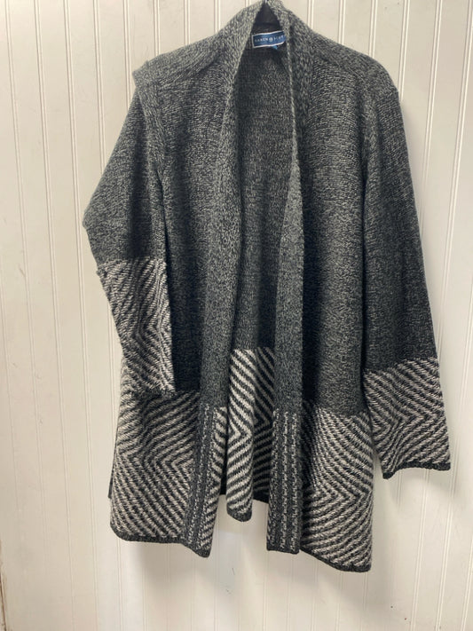 Black/Gray Karen Scott Cardigan Women's