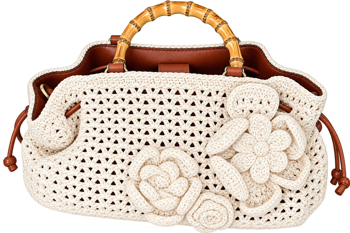 Designer Patricia Nash Cream Handbag