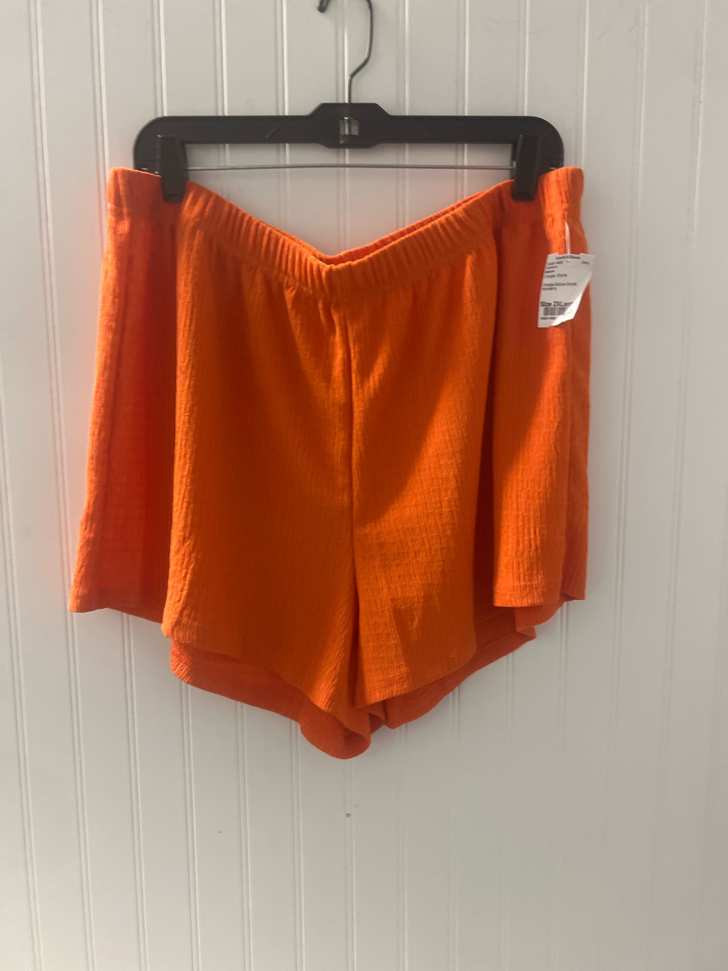 Orange Boture Shorts Women's