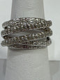 Sterling Silver CZ Ring Size 7
