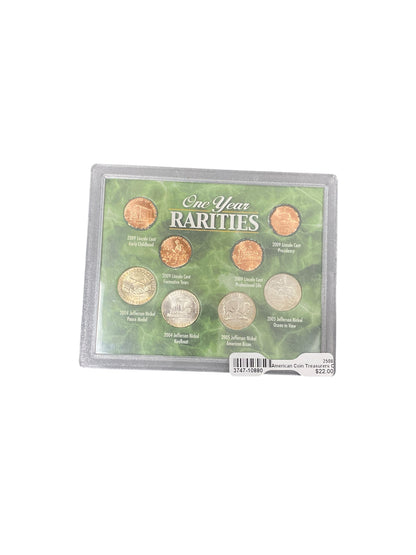 American Coin Treasurers One Year Rarities Coins