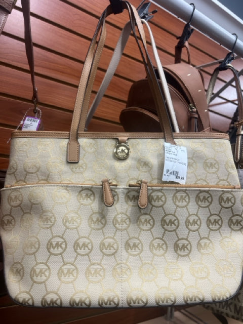 Designer beige Michael Kors Handbag