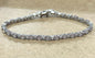 Sterling Silver CZ Tennis Bracelet New JTV 8"