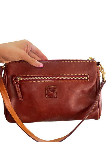Designer Dooney & Bourke Brown Handbag