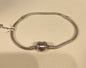 Pandora Sterling Silver Bracelet 8" Heart Clasp