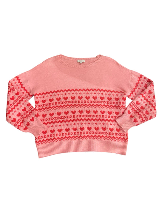 Pink/Red Loft Sweater/Sweatshirt Women's