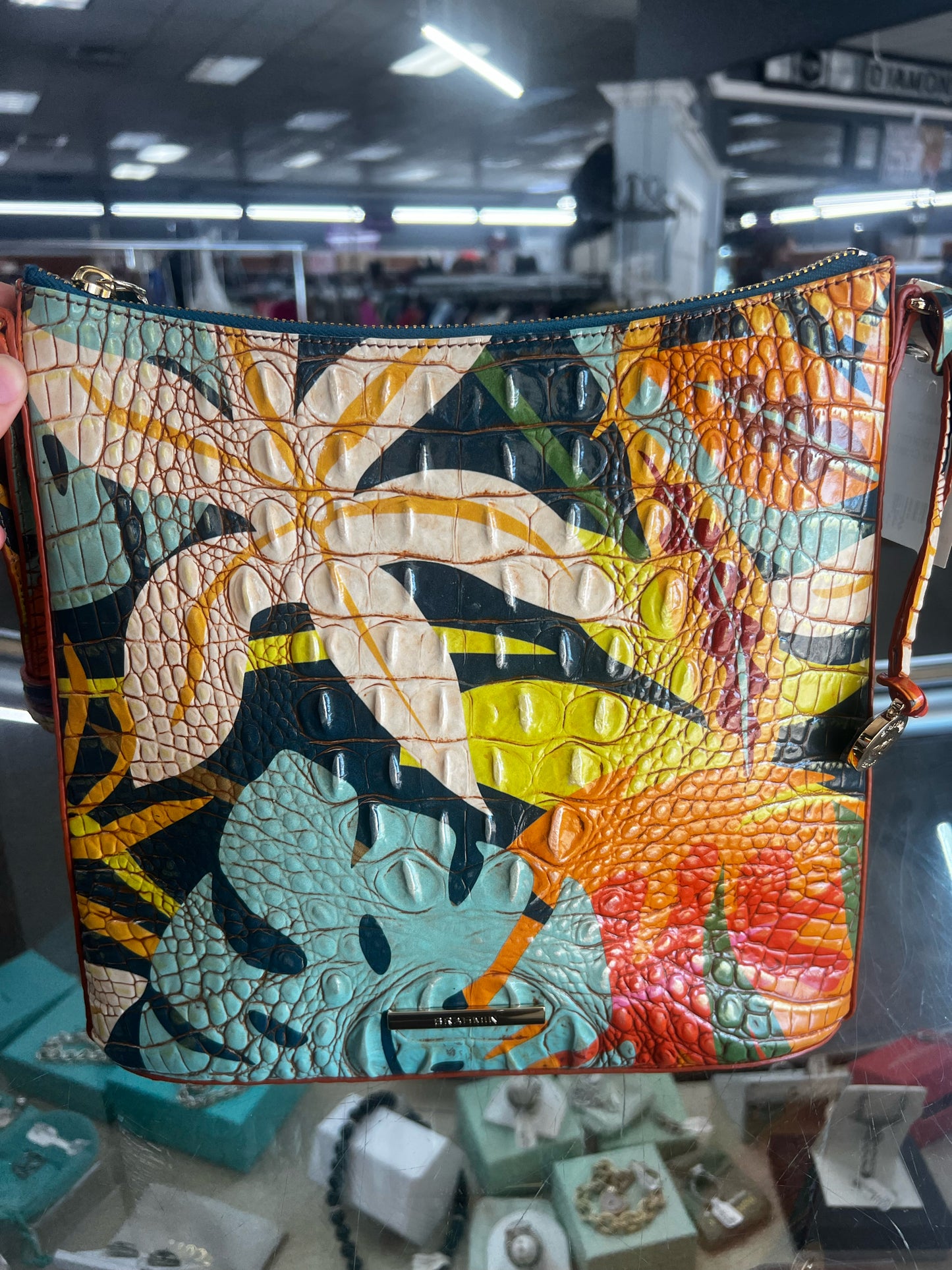 Designer Brahmin Multi Color Crossbody