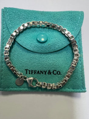 Tiffany & Co. Sterling Silver Venetian Box 7