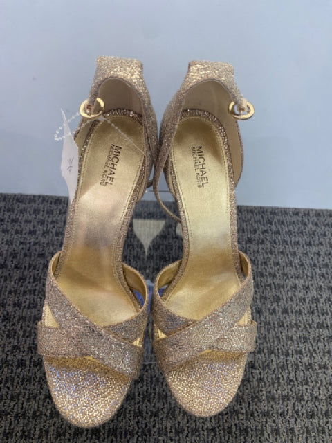 Gold Michael Kors Sandals Women's