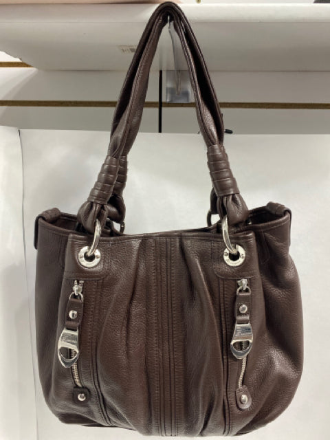 b. makowsky | Bags | B Makowsky Black Leather Shoulder Bag | Poshmark