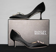 Load image into Gallery viewer, Black Badgley Mischka Heels Women&#39;s