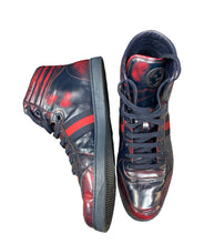 Load image into Gallery viewer, navy and red Gucci Shoes Men&#39;s