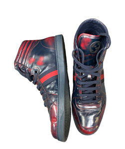 navy and red Gucci Shoes Men's