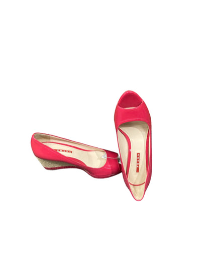 Pink Prada Heels Women's