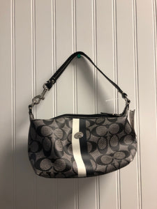 Designer Gray/Black Coach Mini Bag