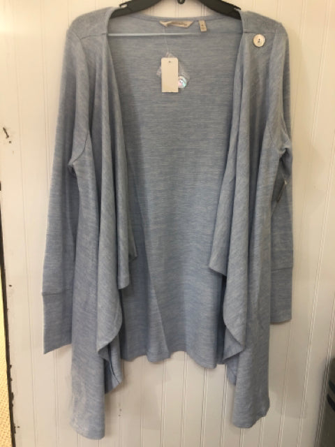 Light Blue Soft Surroundings NEW Long Sleeve Shirt Women's