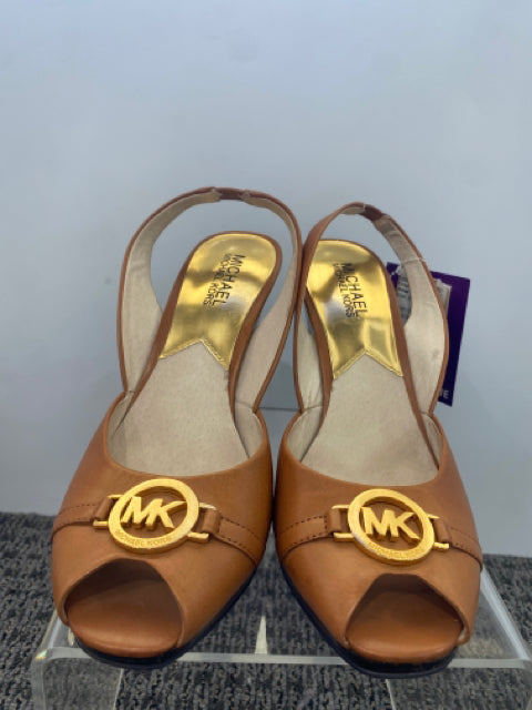 Brown Michael Kors Heels Women's