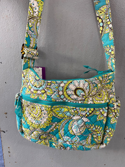 Fashion Turquoise Print Vera Bradley Crossbody