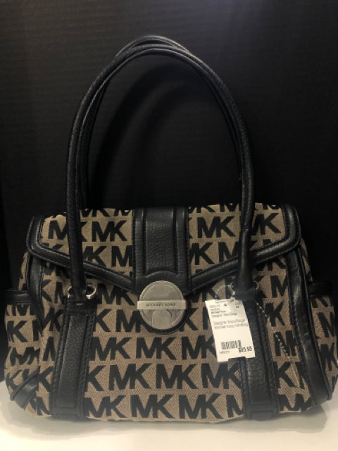 Designer Black/Beige Michael Kors Handbag