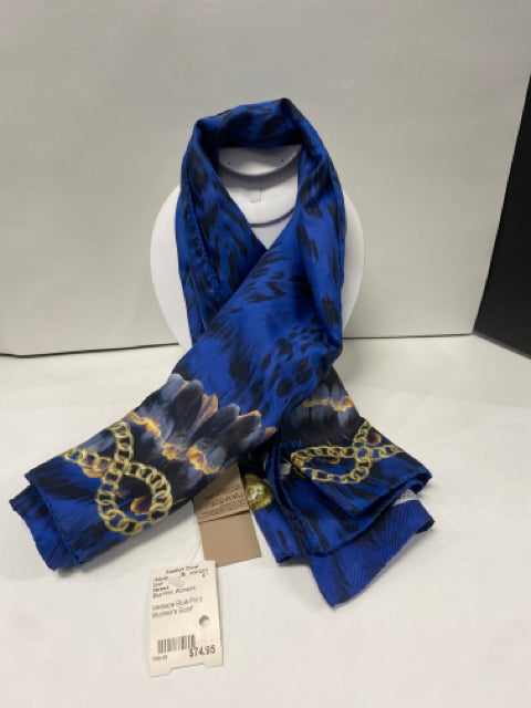 Versace Blue Print Women's Scarf