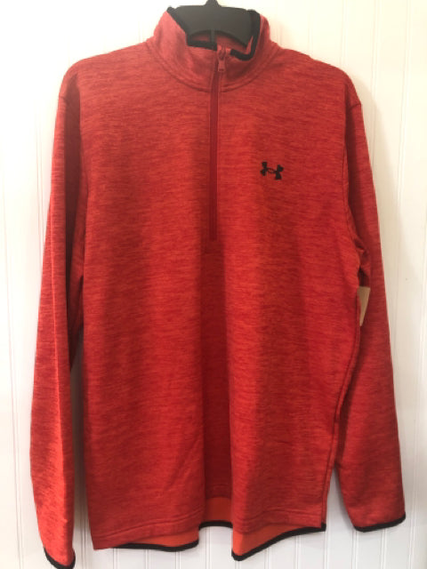 Orange Under Armour ACTIVE Long Sleeve Shirt Men's