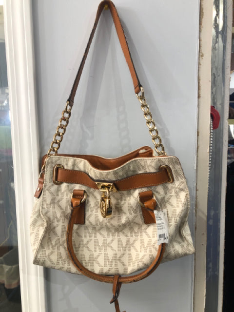 Designer White Michael Kors Handbag